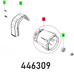 MOTOR HOUSING CS 70 EB