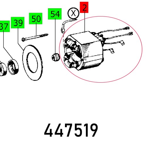 FIELD ASSEMBLY WS 180.04.E 256.641