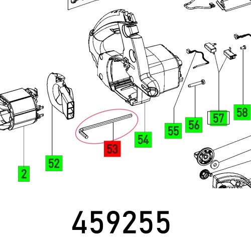 PIN KEY TS 55 EBQ SW 5