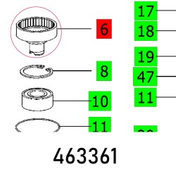 RING GEAR RO 125 EQ RING GEAR RO 125 EQ