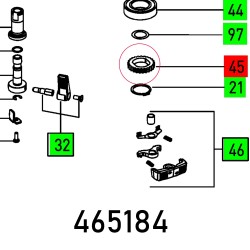 GEAR OF 1400 EBQ GEAR OF 1400 EBQ