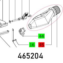 EXTRACTOR TUBE DF 500 Q EXTRACTOR TUBE DF 500 Q