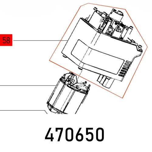 MOTOR FRAME KS 120 EB