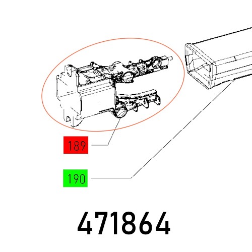 INSERT PIECE LHS 225 EQ