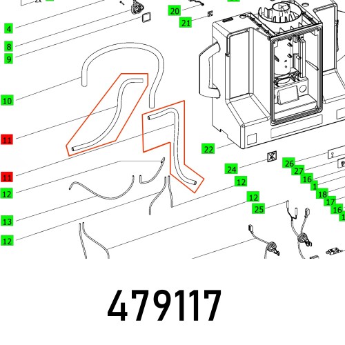 HOSE  ET-BG PUN 12X2,00/350