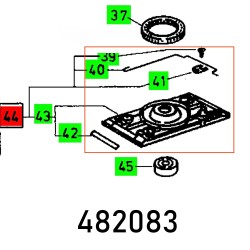 BASE PLATE COMP RSM-EA VOLLST. BASE PLATE COMP RSM-EA VOLLST.
