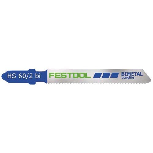 FESTOOL JIGSAW BLADE HS 60/2 BI/5 486557 FESTOOL JIGSAW BLADE HS 60/2 BI/5 486557