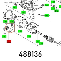 BRUSH HOLDER CS 70 EB