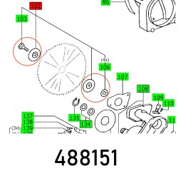 CLAMPING FLANGE CS 70 EB