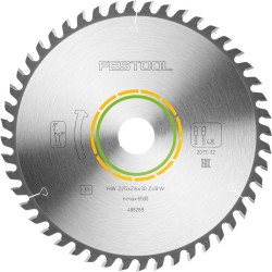 FESTOOL FINE TOOTH SAW BLADE 225X2,6X30 W48 488289