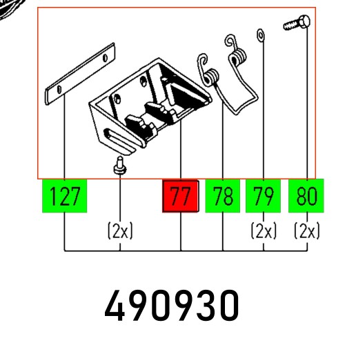 SUPPORT ET-TEIL BS 105 E