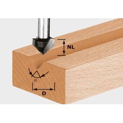 FESTOOL V-GROOVE CUTTER HW S8 D14/7/90  490999
