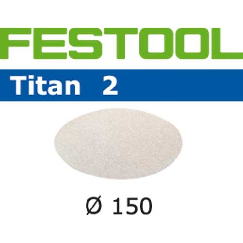 FESTOOL SANDING DISCS STF D150/0 P1200 TI2/100 TITAN 2 492348