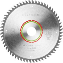 FESTOOL SPECIAL SAW BLADE 210X2,4X30 TF60 493200