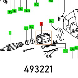 FIELD COIL ATF 55 EB 230V ET-BG FIELD COIL ATF 55 EB 230V ET-BG