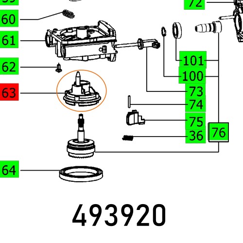 INSIDE POT DF 500 Q ET-BG