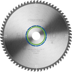 FESTOOL SPECIAL SAW BLADE 260X2,4X30 TF68 494607 FESTOOL SPECIAL SAW BLADE 260X2,4X30 TF68 494607