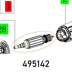 ARMATURE RAP 150 FE 230V ARMATURE RAP 150 FE 230V
