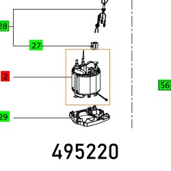 FIELD COIL OF 2200 EB 230V VOLLST. FIELD COIL OF 2200 EB 230V VOLLST.