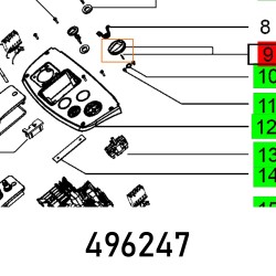 ROTARY KNOB D44_ET-BG CT26/36