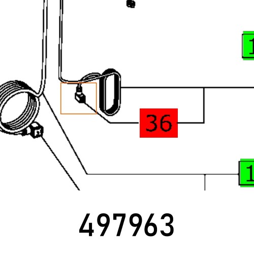 PLUG  STEUERLEITUNG ASA EAA