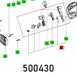SPINDLE STOP TS 55/TS 75