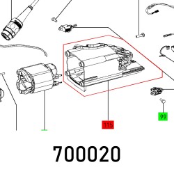 MOTOR FRAME DF 700 EQ