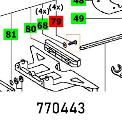 CH. HEAD SCREW DIN 84-M6X16-4.8 CH. HEAD SCREW DIN 84-M6X16-4.8