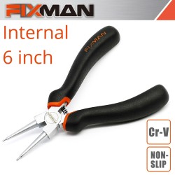 FIXMAN STRAIGHT INTERNAL CIRCLIP PLIERS 155MM 6" FIXMAN STRAIGHT INTERNAL CIRCLIP PLIERS 155MM 6"