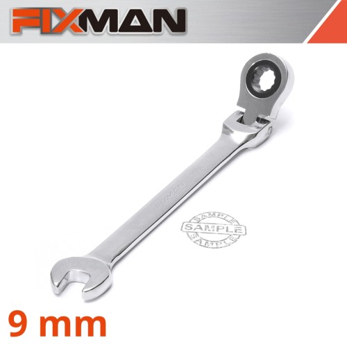 FIXMAN FLEXIBLE RATCHET COMBINATION WRENCH 9MM FIXMAN FLEXIBLE RATCHET COMBINATION WRENCH 9MM