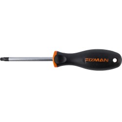 FIXMAN S/DRIVER TORX  T40  6X100MM CRV WITH ERGONOMIC HANDLE