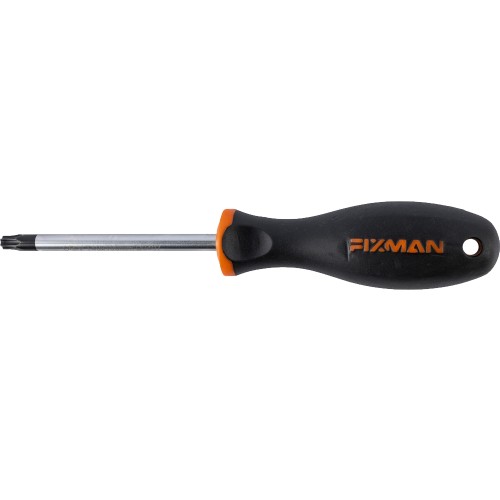 FIXMAN S/DRIVER TORX  T40  6X100MM CRV WITH ERGONOMIC HANDLE