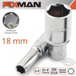 FIXMAN 3/8" DR DEEP SOCKET 18MM