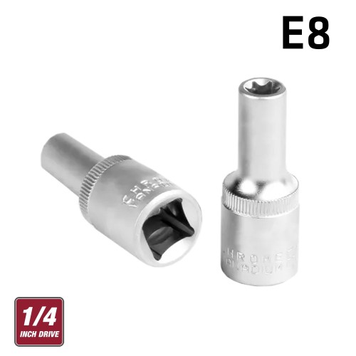 FIXMAN 1/4" DRIVE E-DEEP SOCKET E8
