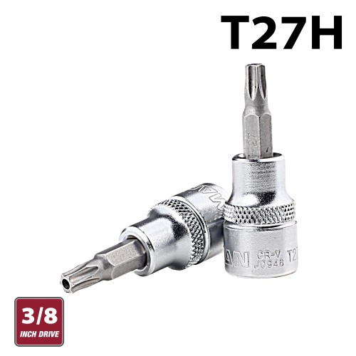 FIXMAN 3/8" DR.BIT SOCKET T27H TORX SECURITY FIXMAN 3/8" DR.BIT SOCKET T27H TORX SECURITY