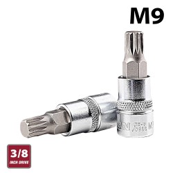 FIXMAN 3/8" DR.BIT SPLINE SOCKET M9