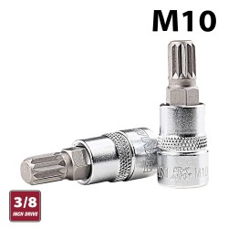 FIXMAN 3/8" DR.BIT SPLINE SOCKET M10