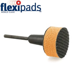 SPINDLE PAD 25MM HOOK AND LOOP SOFT FACE SPINDLE PAD 25MM HOOK AND LOOP SOFT FACE