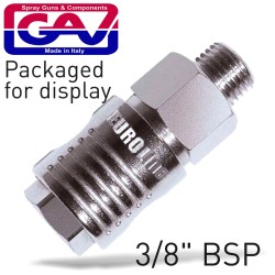 QUICK COUPLER 3/8"M PACKAGED