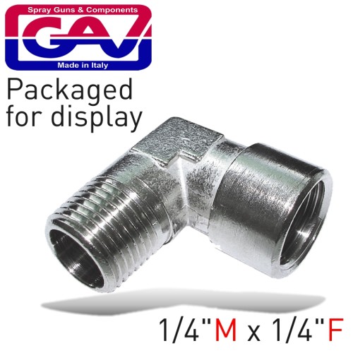 ELBOW M/F 1/4" PACKAGED