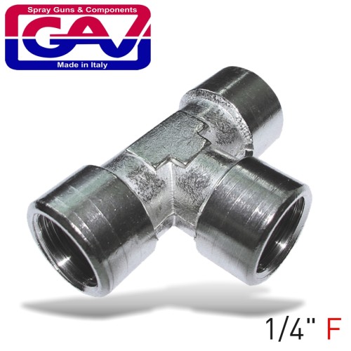T CONNECTOR 1/4"FFF
