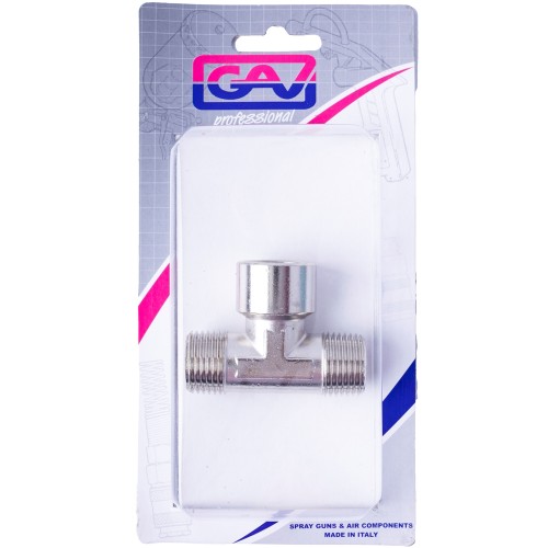 T CONNECTOR 1/2" MFM PACKAGED