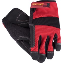 WORK GLOVE SMALL- ALL PURPOSE RED WITH TOUCH FINGER WORK GLOVE SMALL- ALL PURPOSE RED WITH TOUCH FINGER