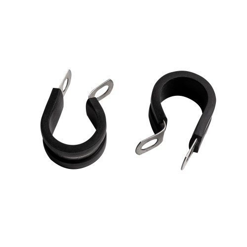 HOSE CLAMP 19MM X 12MM B/WIDTH RUBBER LINED BULK