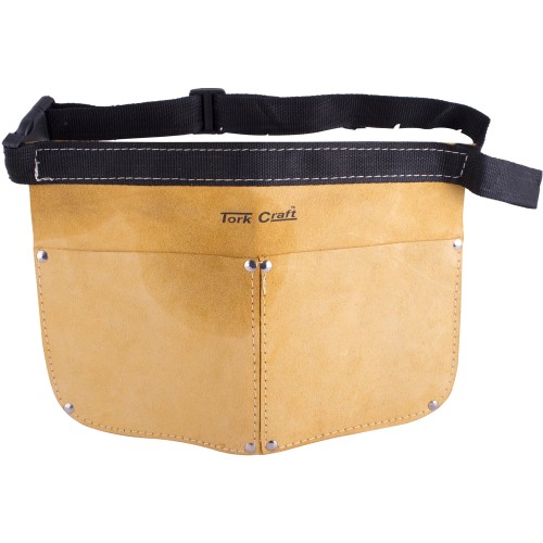 DOUBLE POCKET LEATHER NAIL BAG DOUBLE POCKET LEATHER NAIL BAG