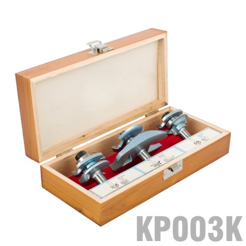 SOMMERFIELD RAISED PANEL SET 3PC 1/2" SHANK WOODEN BOX