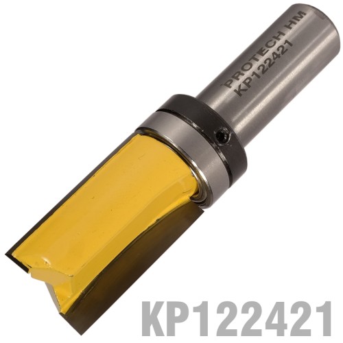 PATTERN FLUSH TRIM BIT. WITH SHANK MOUNTED BEARING 19MM X 32MM 1/2" SH PATTERN FLUSH TRIM BIT. WITH SHANK MOUNTED BEARING 19MM X 32MM 1/2" SH