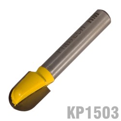 ROUND NOSE VEINING BIT ONE FLUTE 1/4" X 5/16" 1/4" SHANK