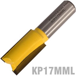 STRAIGHT BIT 17MM X 32MM CUT 2 FLUTE METRIC 1/2" SHANK STRAIGHT BIT 17MM X 32MM CUT 2 FLUTE METRIC 1/2" SHANK