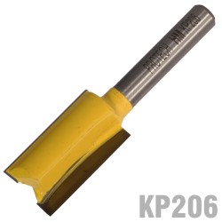 STRAIGHT BIT 9/16" (14.3MM) X 1"(25.4MM) TWO FLUTE 1/4" SHANK STRAIGHT BIT 9/16" (14.3MM) X 1"(25.4MM) TWO FLUTE 1/4" SHANK